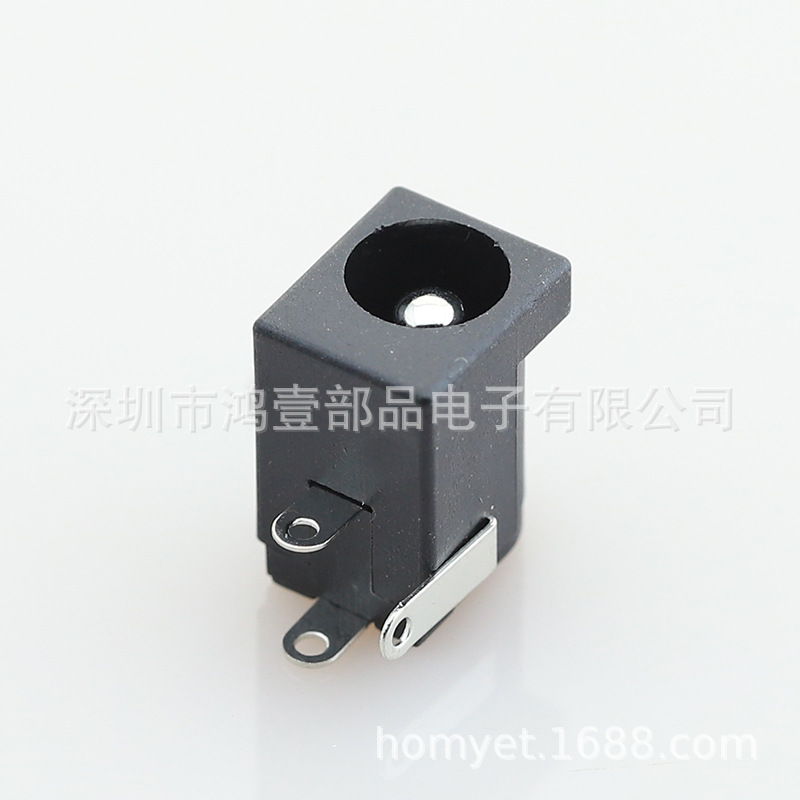 Socket Manufacturer Hongyi Department Supply Dc Socket Pin Core 3.0 Power Socket Dc-005-3.0