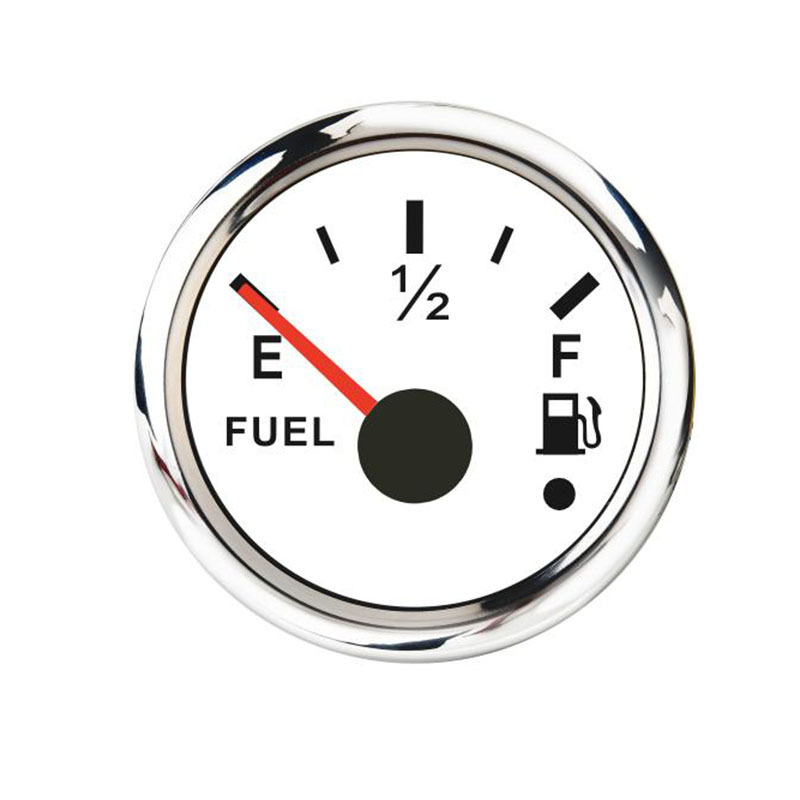52mm Colorful Backlit Instrument Oil Level Gauge for Accurate Monitoring of Oil Volume for Yachts, Rvs, Trucks, Diesel, and Gasoline