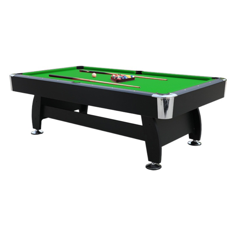 Mesa de billar para el hogar, estándar, multifuncional para adultos, comercial, mesa de billar negra americana, mesa de tenis de mesa, dos en uno