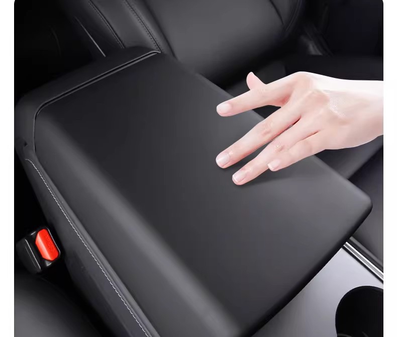 Suitable for Tesla's New Version of Model Y/3 Six-Seater Yl Armrest Box Protective Cover, Full-Cover Air Vent Cover, Interior Parts