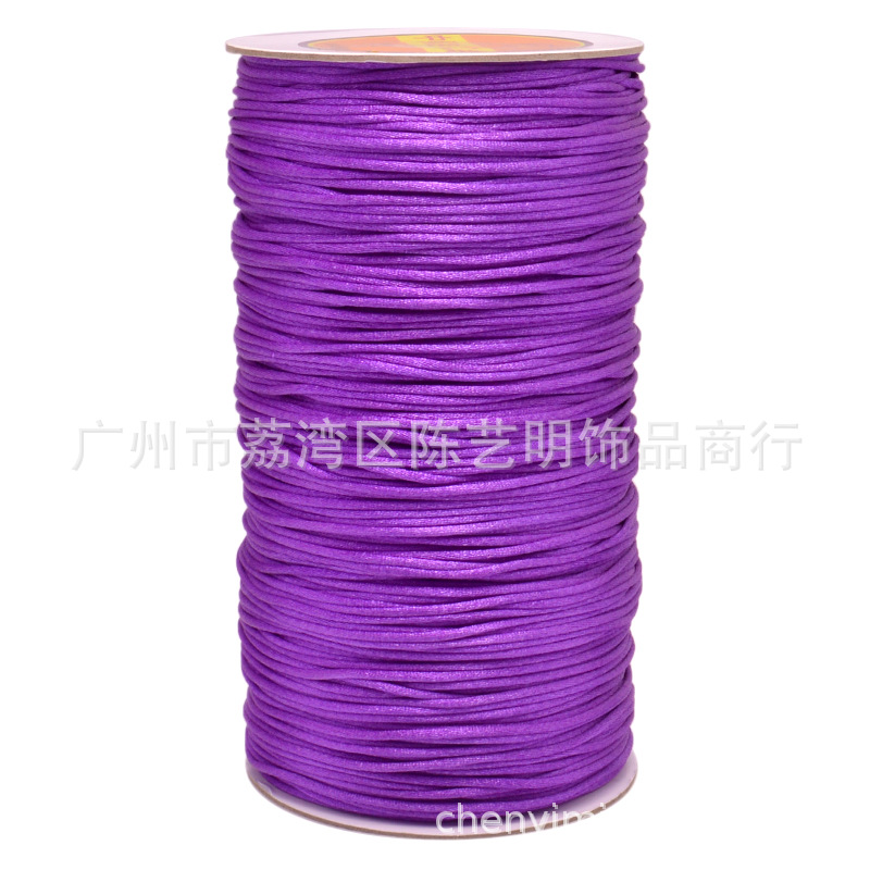 màu tím đậm / Cuộn Lớn số 7 Dây 1.5mm (dài khoảng 800 mét)