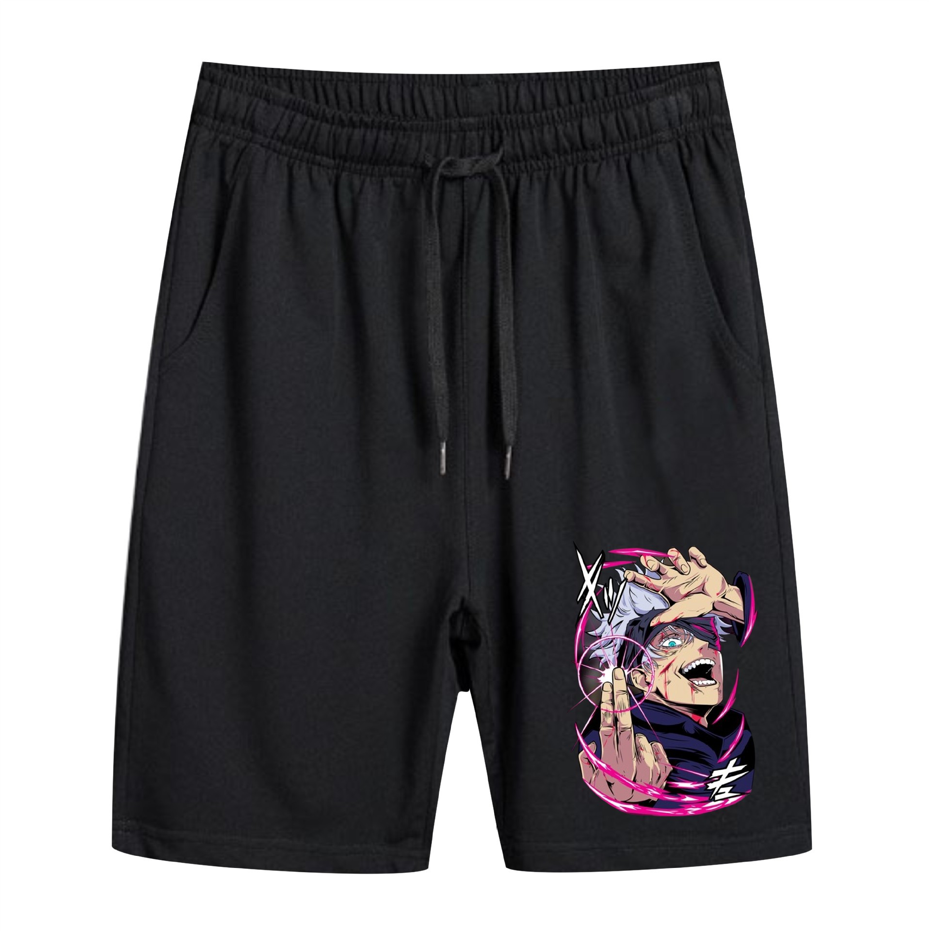 Pantalones de playa Black Clover de trébol negro de comercio exterior