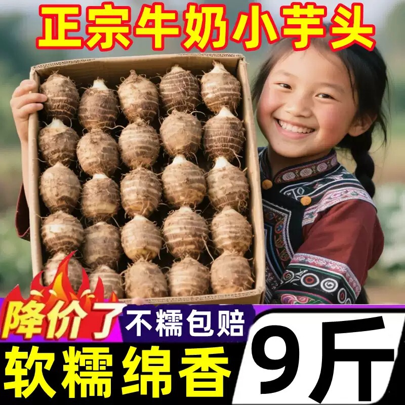 2026 New Harvest Milk Taro 4.5kg Fresh Small Taro Seasonal Vegetable Small Milk Taro Farmhouse Fragrant Taro with Soft and Starchy Texture 2026 New Harvest Milk Taro 4.5kg Fresh Small Taro Seasonal Vegetable Small Milk Taro Farmhouse Fragrant Taro with Soft and Starchy Texture