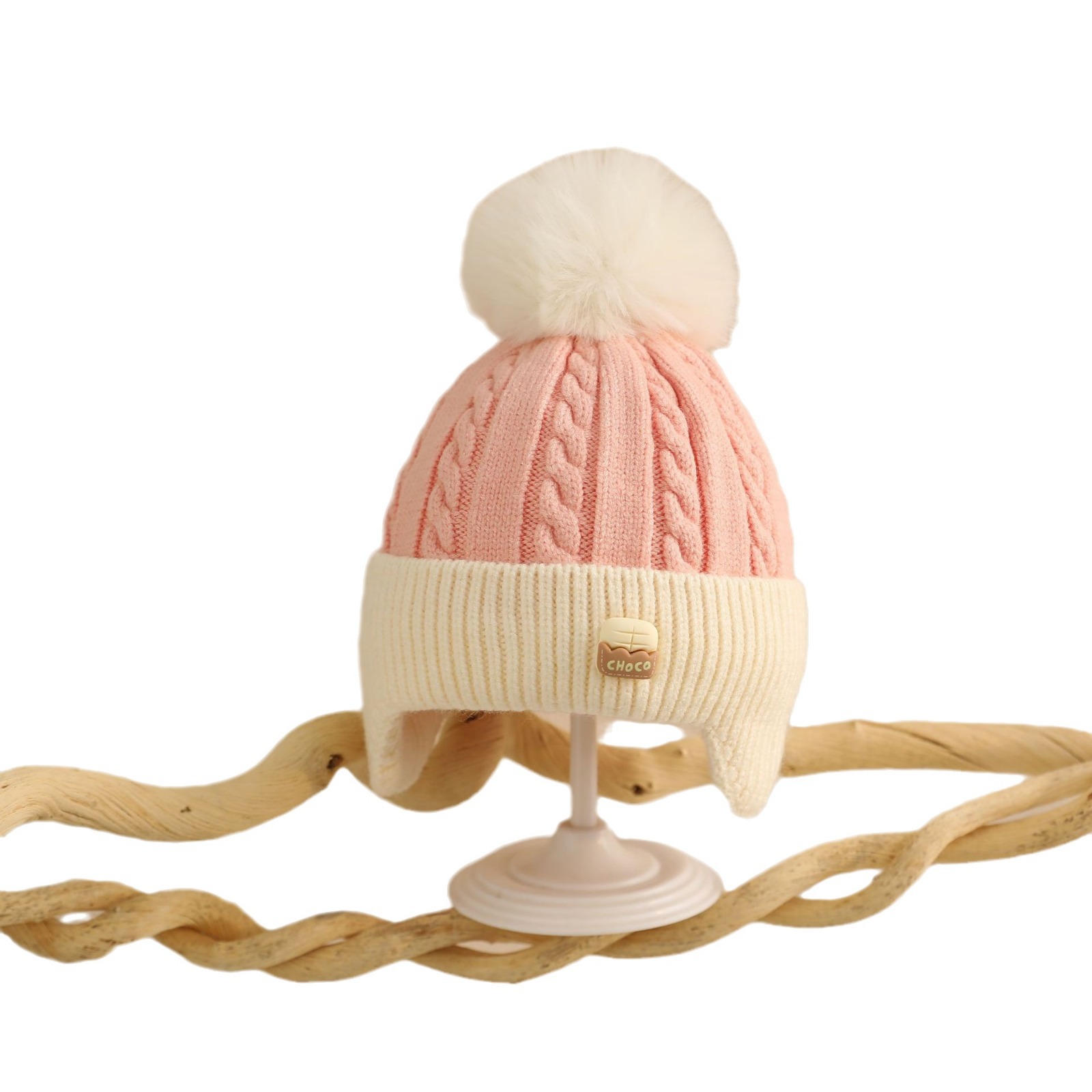 Sombreros para bebés otoño y invierno para niños pequeños niñas invierno abrigo gorras para niños niñas lindas gorras protectoras de orejas