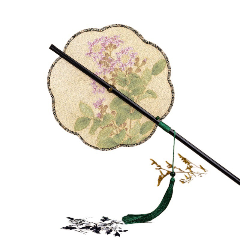 Ventilador de cintura plegable de estilo antiguo, bambú, flecha, traje de Han, cheongsam, falda de caballo, espectáculo fotográfico, regalo de estilo nacional, portátil