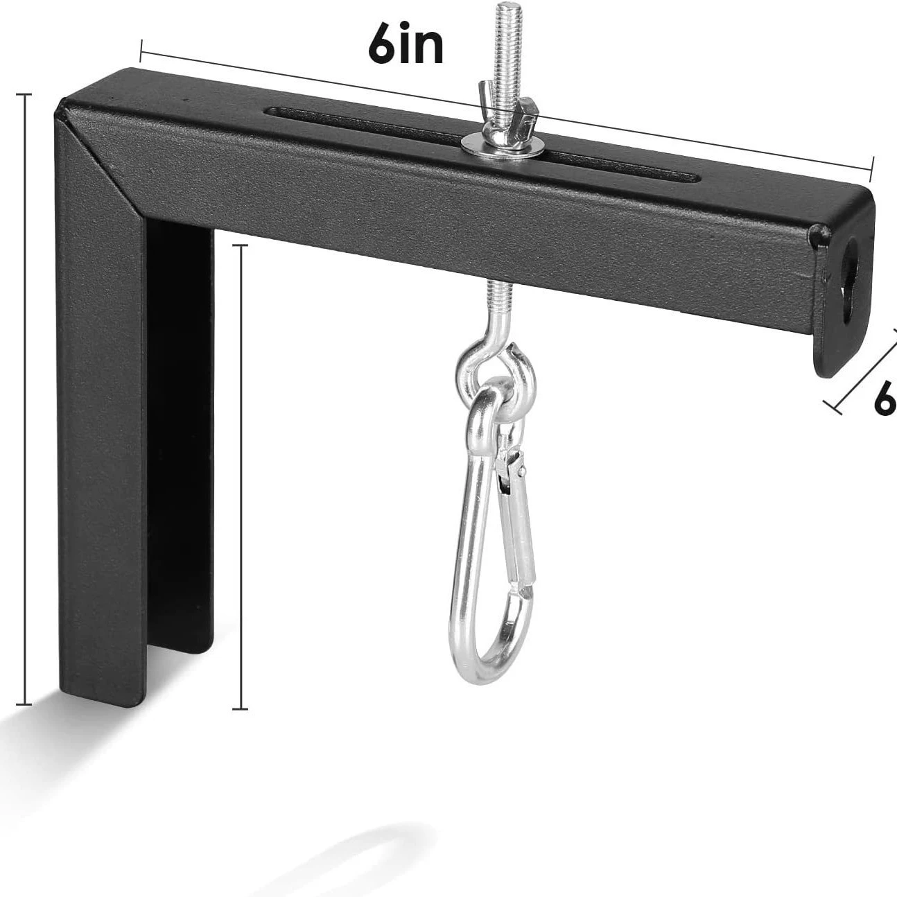 Универсальный потолочный кронштейн для настенного крепления экрана проектора L-образный регулируемый удлинитель 6 дюймов с набором крючков