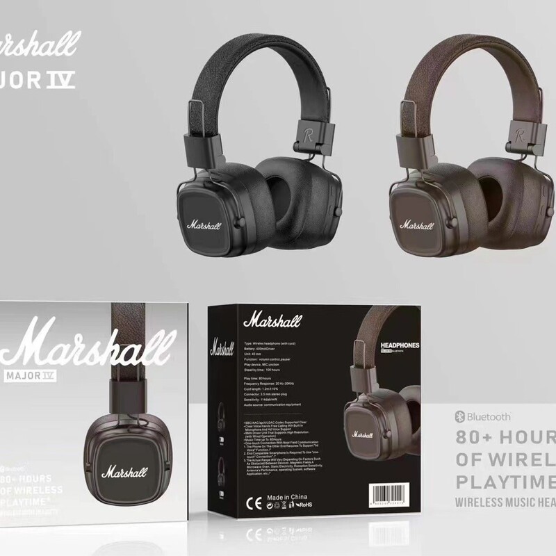 Cross-Border Wholesale of Marshall Bluetooth Third and Fourth Generation Iv Wireless Bluetooth Headphones Cross-Border Wholesale of Marshall Bluetooth Third and Fourth Generation Iv Wireless Bluetooth Headphones