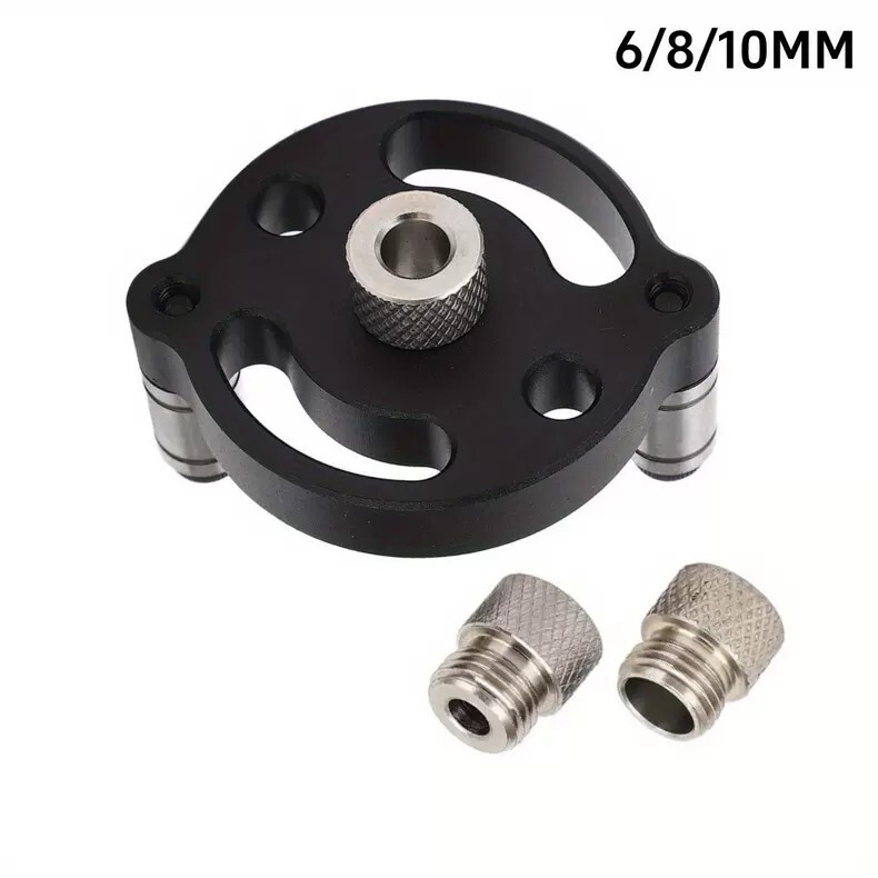 ♔ Labeling Wholesale Factory Woodworking Tools Straight Hole Puncher Self-Centering Round Wood Tenon Hole Aluminum Alloy Drill