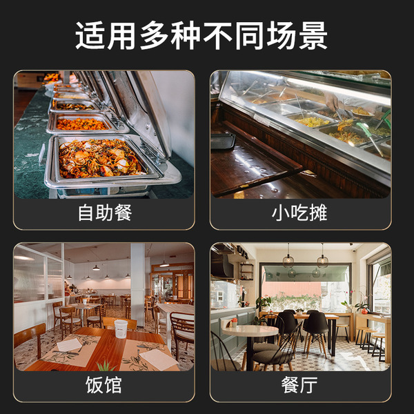 Source Factory Stainless Steel Steamed Rice Square Plate Canteen…