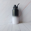 Space thermos, straw, cover, pen stainless steel, teapot, gradient
