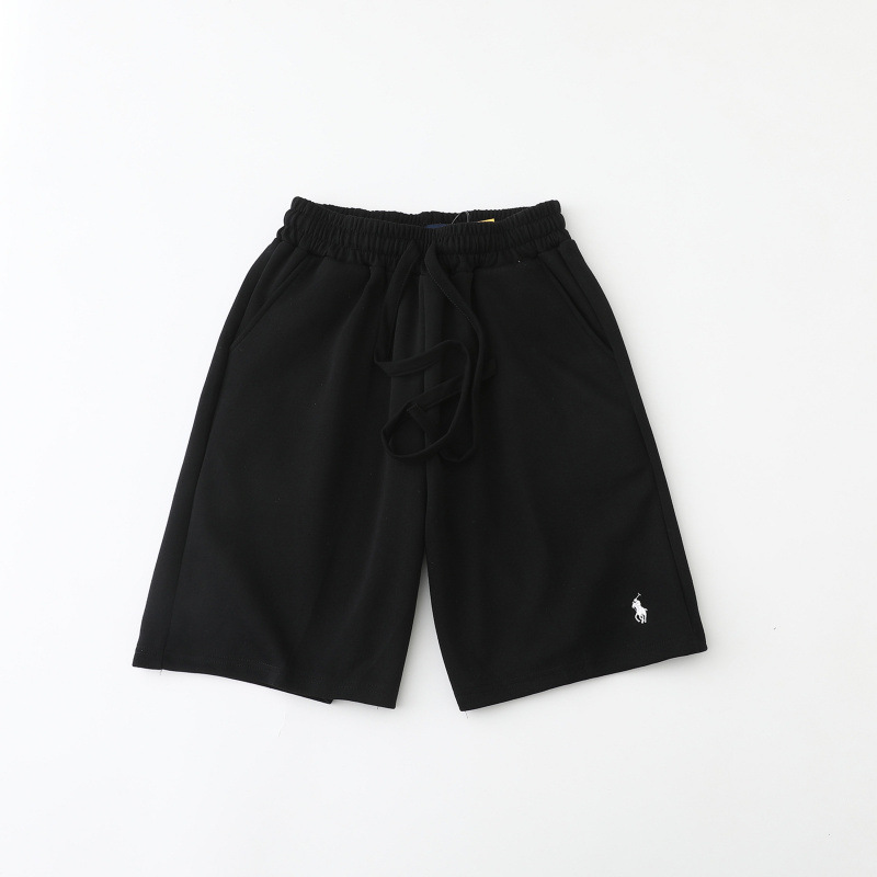 Cross-Border Foreign Trade Supply Rl Pony Logo Embroidered Men's Summer Polo Casual Shorts Sweatpants