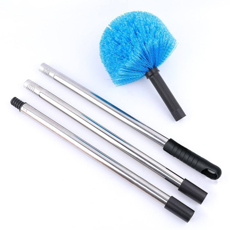Ceiling Spider Web Brush, Household Dust Duster with Extendable and Detachable Handle for Cleaning Roofs and Indoor Areas Ceiling Spider Web Brush, Household Dust Duster with Extendable and Detachable Handle for Cleaning Roofs and Indoor Areas
