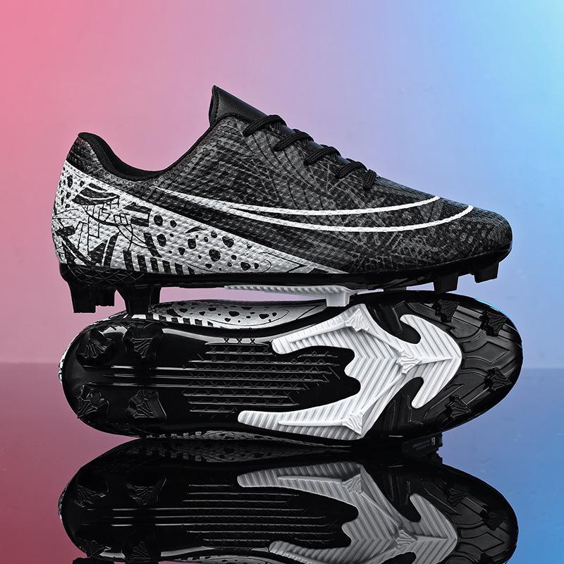 Zapatos de fútbol infantiles transfronterizos, zapatos de fútbol adolescentes masculinos, estudiantes, zapatos de fútbol femeninos TF, zapatos de fútbol ag
