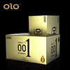 OLO Hyaluronic acid 001 condom new packaging ice and fire durability, ultra -thin passion condom wholesale distribution