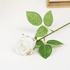 Simulation single -ray red rose Valentine's Day home decoration fake flower wedding landscaping artificial velvet roses