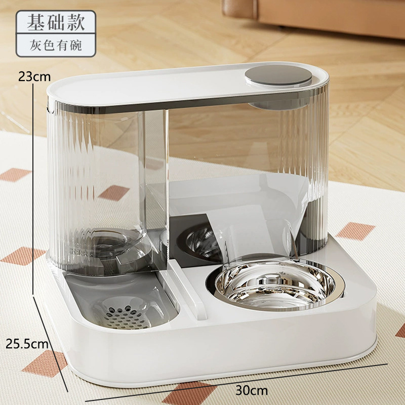 Gray-Stainless Steel Bowl (en inglés)