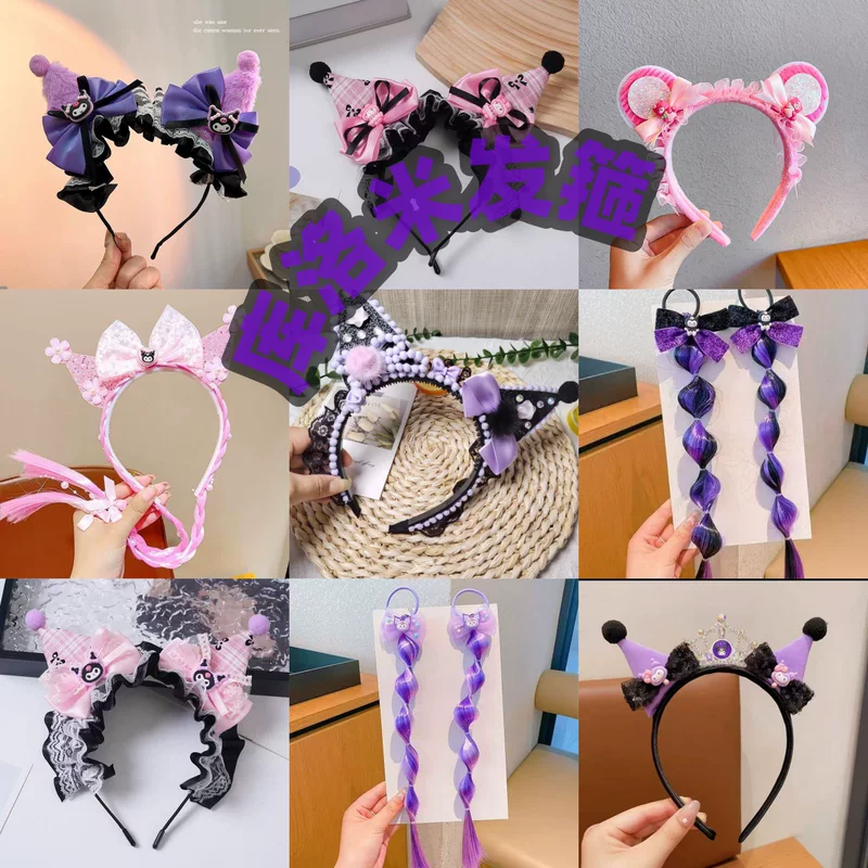 Санрио, cartoon headband, аксессуар для волос