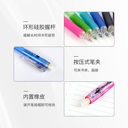 Japonés cebrazebra MN5 gran suplemento estudiante lápiz automático 0,5 lápiz móvil pegamento suave pluma con pluma retráctil