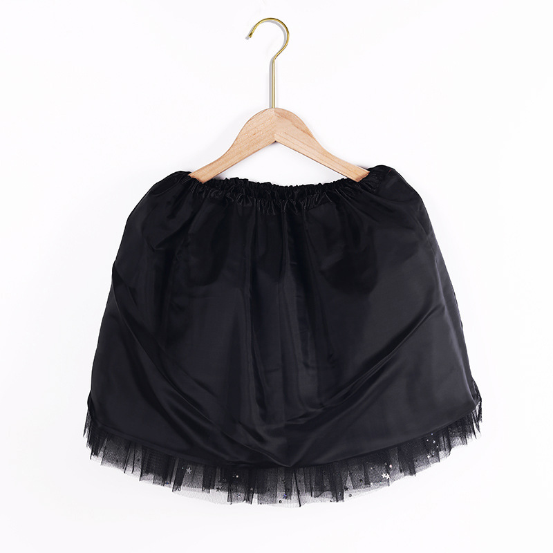 Europa y los Estados Unidos 40cm de estrellas de sequillas de malla + revestimiento de 4 capas de falda de busto espectáculo de baile festival Tutu