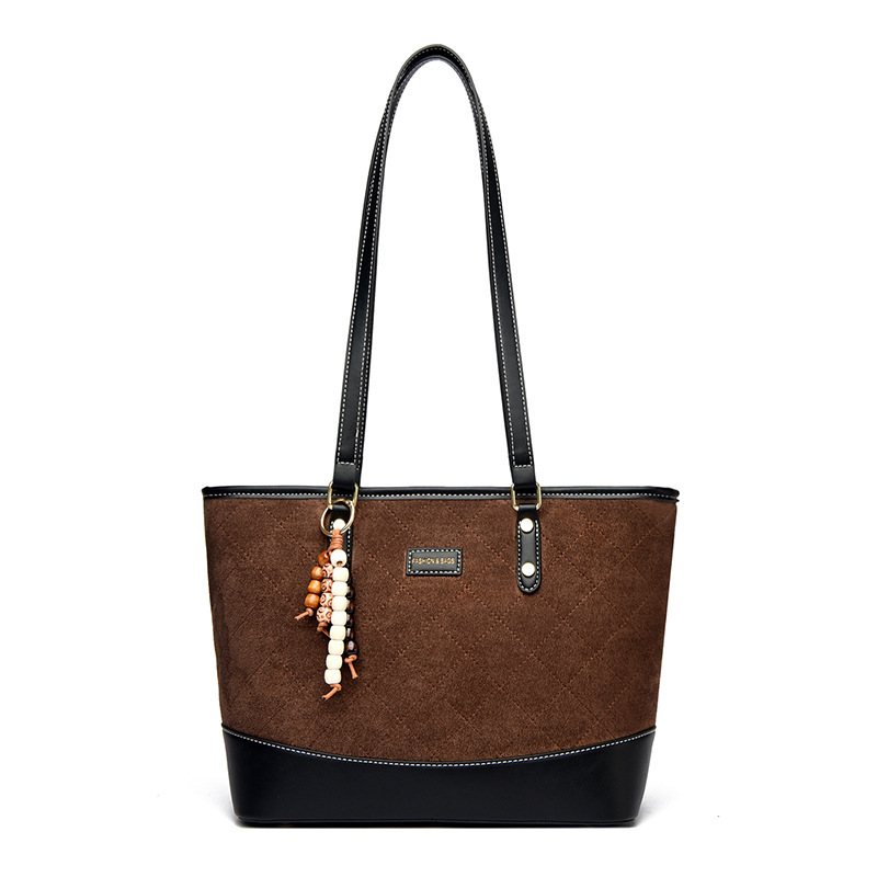 2025 New Retro Large Capacity Shoulder Bag Women's Casual Handbag Fashion Commuting Tote Bag Wholesale 2025 New Retro Large Capacity Shoulder Bag Women's Casual Handbag Fashion Commuting Tote Bag Wholesale