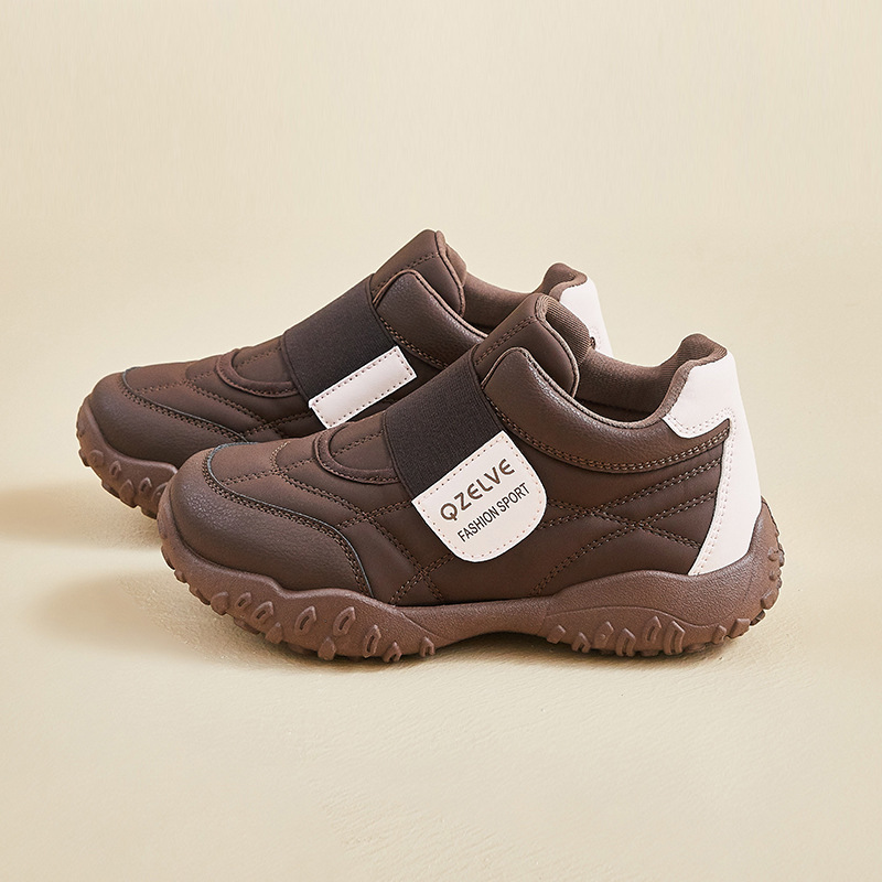 Zapatillas Chunky de Caña Alta para Mujer de PU y Caucho con Aumento de Estatura para Día a Día
