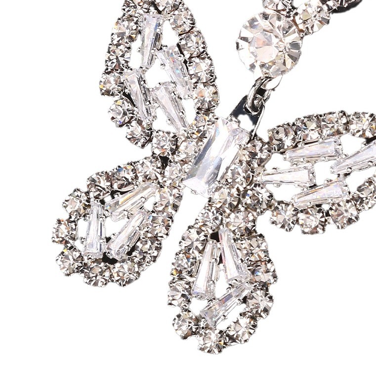 Europa y América nuevo rhinestone tobillera moda completo diamante amor simple pie decoración ZIRCON mariposa accesorios tobillera