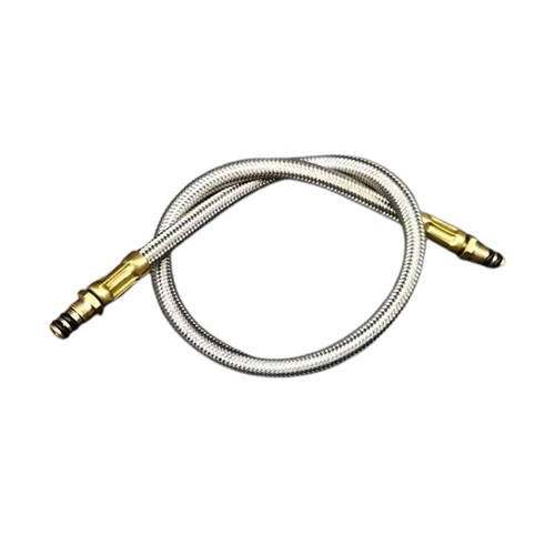 Outdoor flat gas tank gas stove head stove extension cord metal braided connection hose converter adapter
