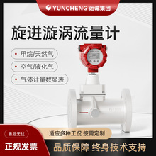 旋进旋涡流量计LUX高精度数显温压补偿燃气天然气防爆旋涡流量计
