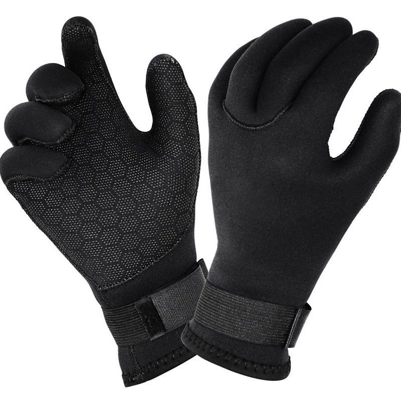 Non-slip keep warm silicone gloves, 3mm