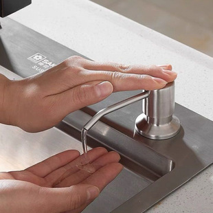 Soap Dispenser Kitchen Detergent Press Bottle with Extended Tube Powerful Pump Head Detergent Press Extension Factory