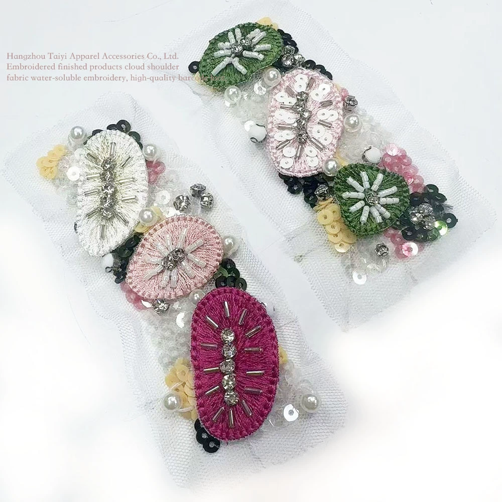 Сетчатая пряжа ручной работы, тяжелая вышивка ретро Sen Sweet вышивка