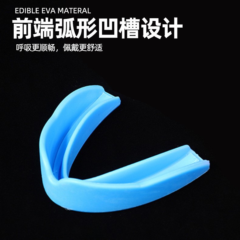 Adultos Eva diente vaina taekwondo protección dental tirantes al aire libre baloncesto deportes protección dental PP melocotón corazón caja de embalaje