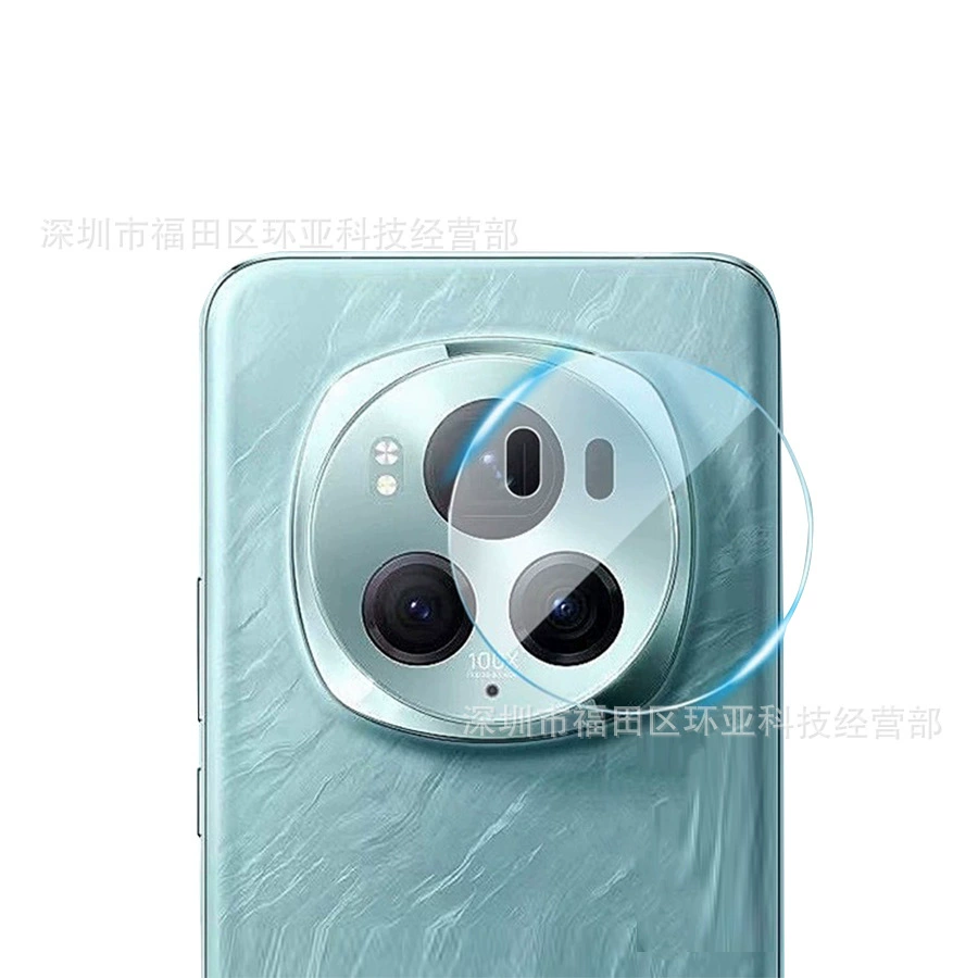 Совместимо с Honor Magic6 Pro: универсальная 3D-ультраширокая линза, плёнка с круглым отверстием для задней камеры Magic6, стальная пленка