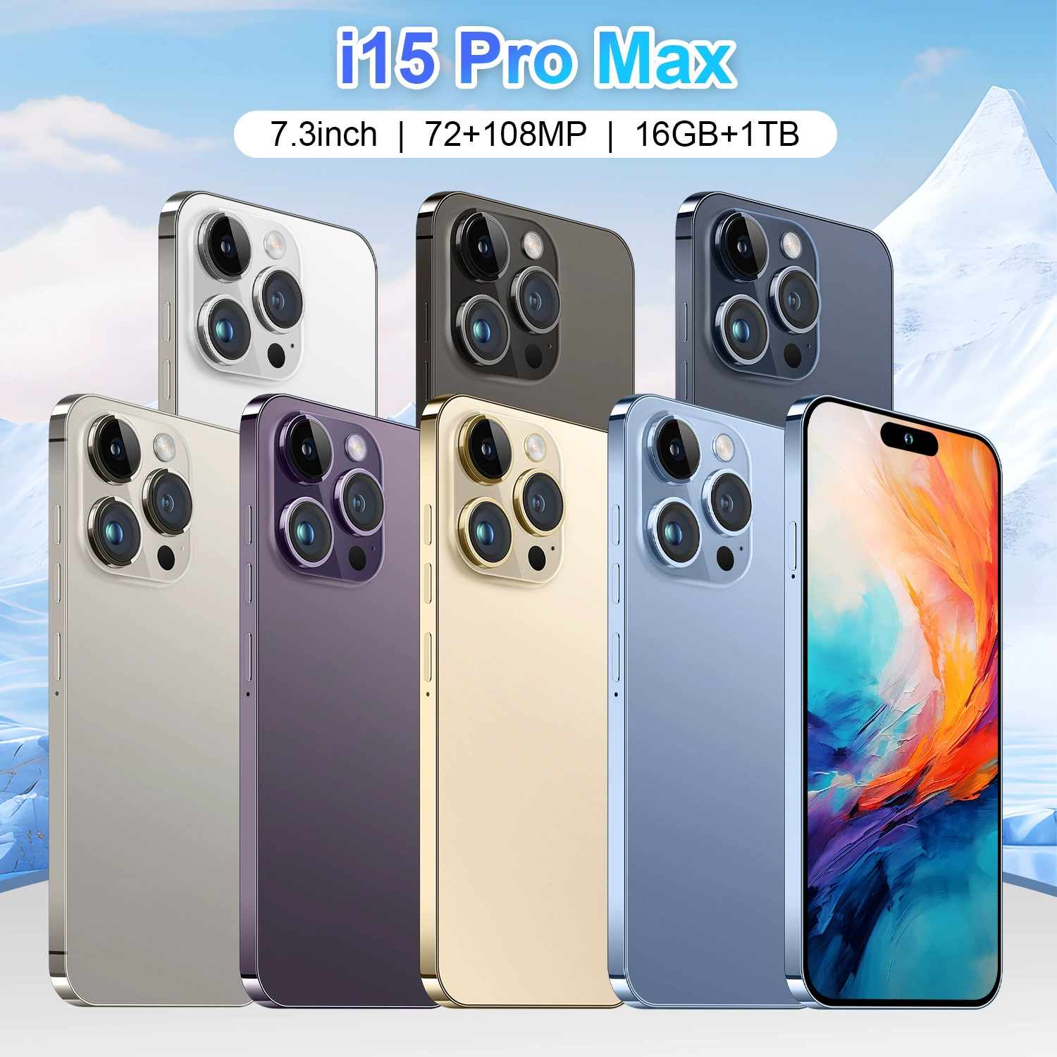(跨-border торговля), мобильный телефон Dynamic Island, intel core i15, 5G, 6gb, 128gb, Android 8.1