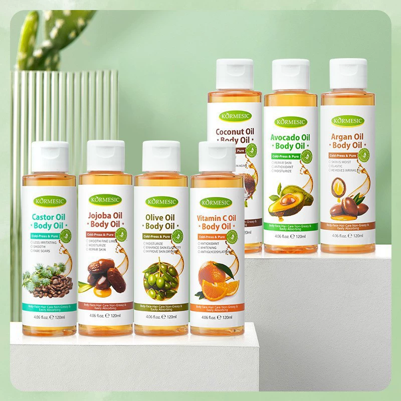 KORMESIC Массажное масло для тела 120ml Личный уход за телом Весь английский Эфирное масло трансграничная внешняя торговля оптом