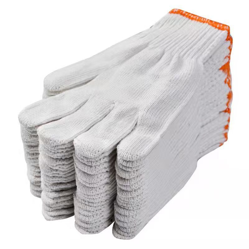 Guantes de Trabajo Resistentes al Desgaste de Hilo de Algodón y Nailon Engrosados para Trabajo y Obras image 7