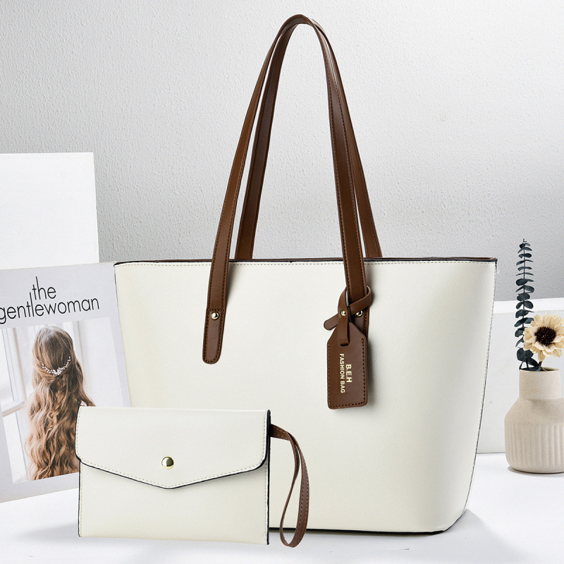 Bolsas de dos piezas de moda de gran capacidad de transporte diario bolsa de mano bolsa de hombro ocio versátil bolsas transfronterizas