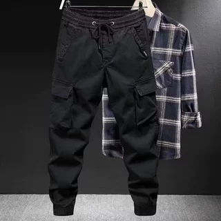 男人干活穿的裤子耐磨脏建筑工地劳保工装上班工作服宽松大码男装