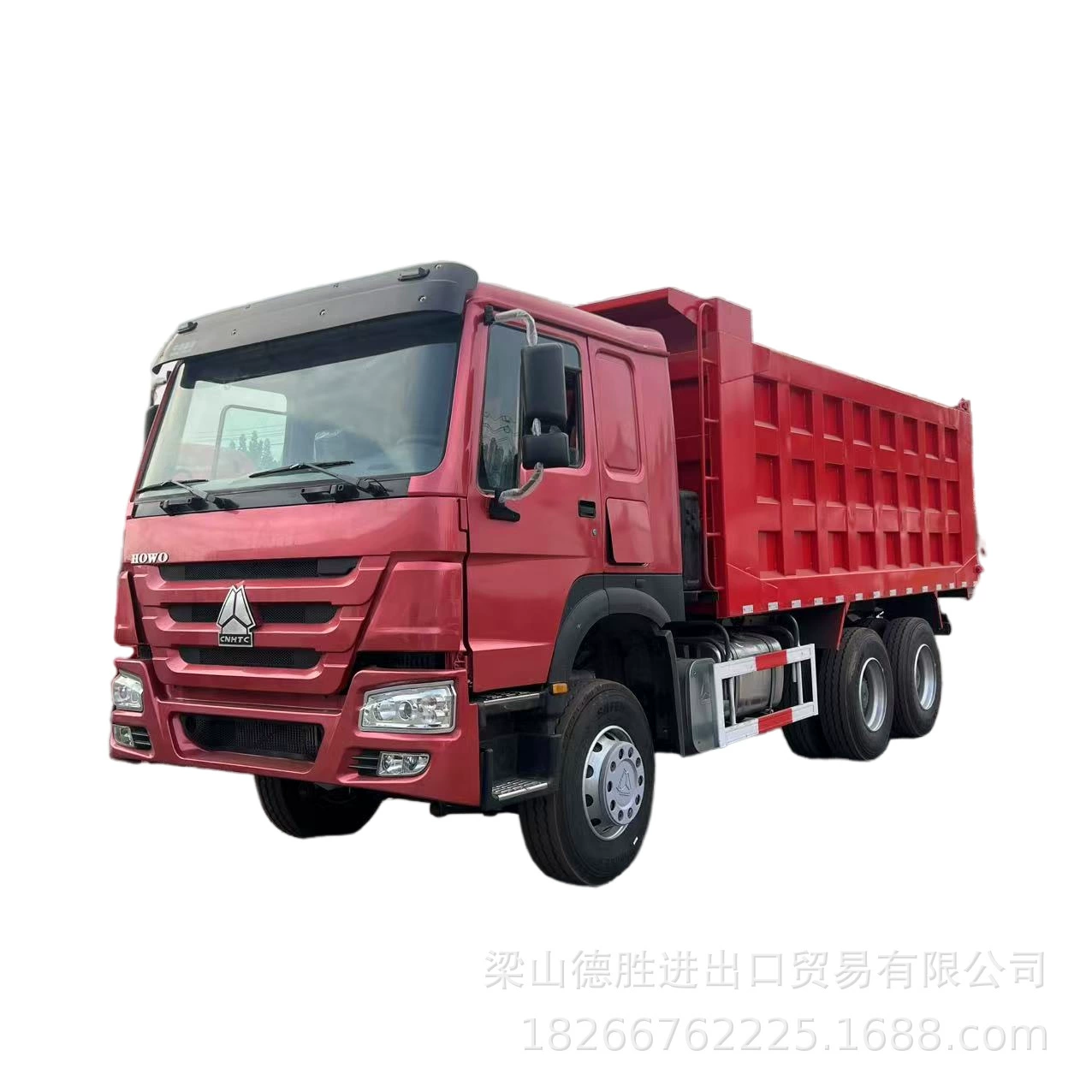 Самосвал Sinotruk Howo 6*4 для перевозки строительных отходов, восстановленный самосвал для трансграничных поставок.