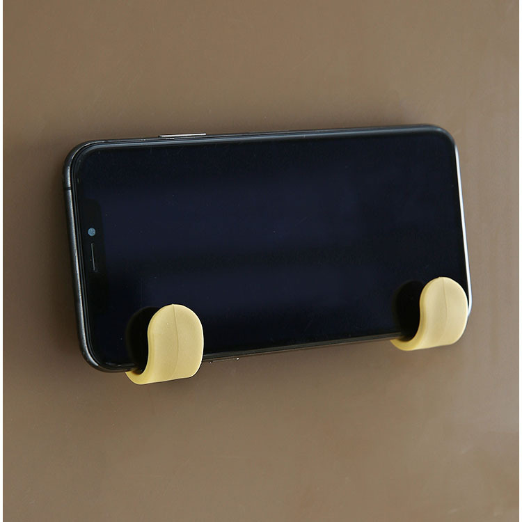 Simple gancho en forma de J estilo nórdico de pared sin perforación gancho casero sin trazas gancho de gorra mini puerta detrás del gancho adhesivo