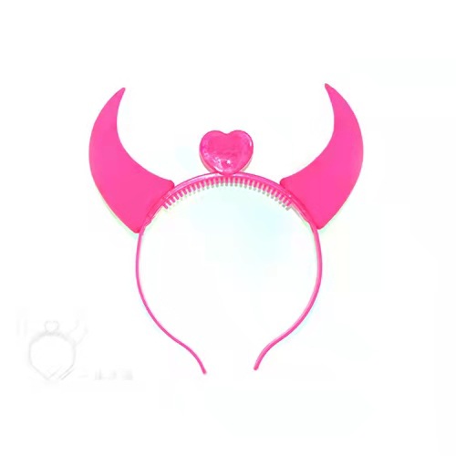 Diadema con Orejas de Conejo con Luces, Diadema Brillante para Puestos de Mercado Nocturno, Juguetes Brillantes para Niños al por Mayor