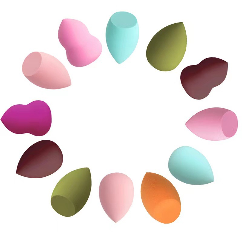 Makeup egg wholesale set air cushion powder puff dry and wet dual-purpose makeup egg makeup sponge egg no powder makeup tool