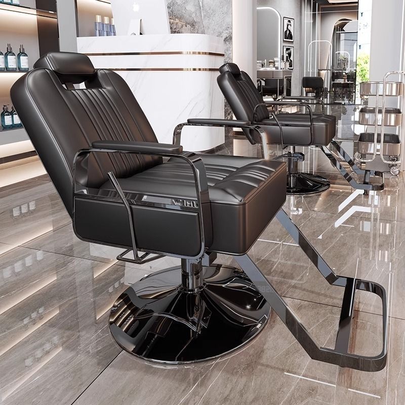silla especial de peluquería, taburete de corte de pelo especial de peluquería de alta gama, asiento elevador, área de cremado, silla de peluquería