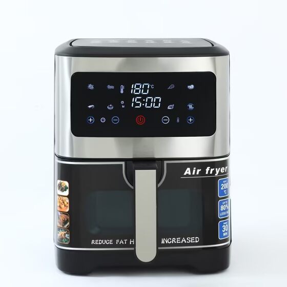 Large-Capacity Air Fryer Household Foreign Trade Cross-Border Smart New Touch Electric Fryer French Fries Electromechanical Oven Wholesale