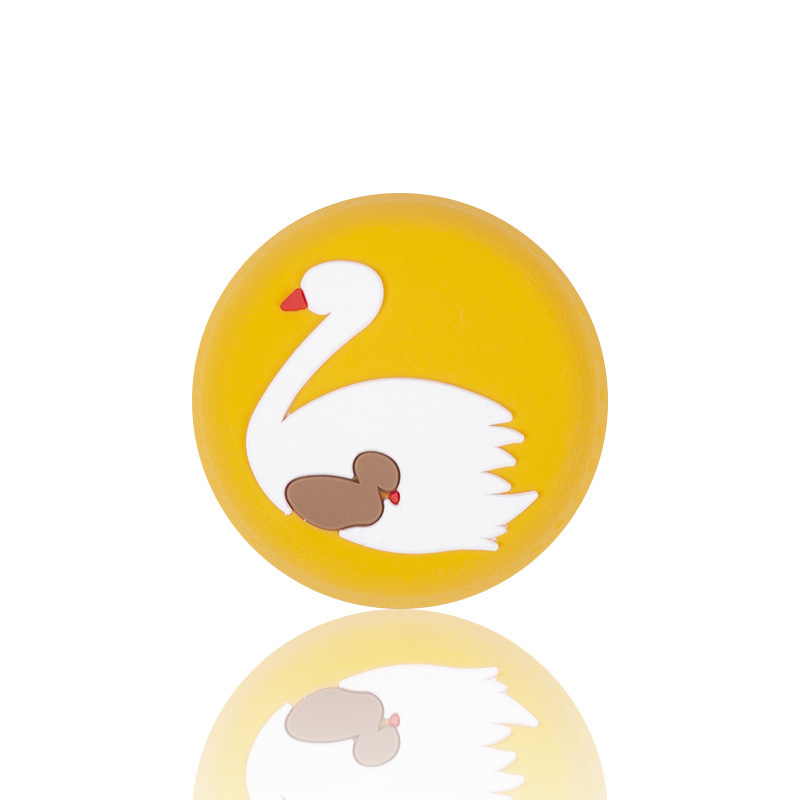 Almohadillas anticolisión de silicona para dibujos animados para el hogar, cuidadosamente seleccionadas, almohadillas de protección para manijas de puertas de paredes gruesas, almohadillas a prueba de golpes para esquinas de mesas y respaldo de puertas.