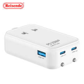 新品转换插座PD20W/35W/45W全球通转换插座 美标美规旅行转换插头