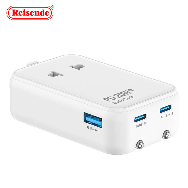 New Product Conversion Socket Pd20W/35W/45W Global Travel Adapter American Standard Travel Plug Adapter