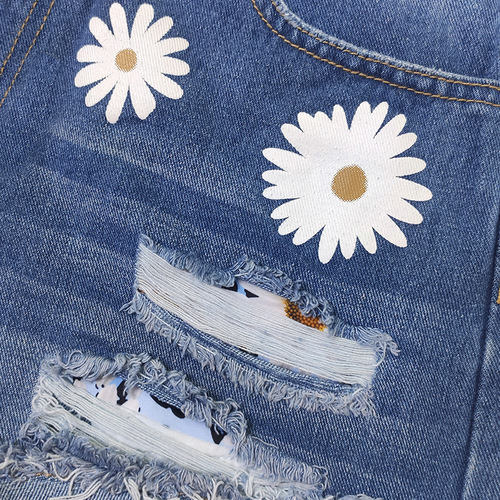 European and American Wish women's street fashion summer denim shorts, sexy hot pants for women, trendy.