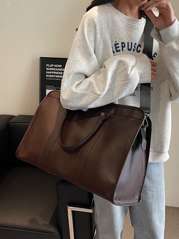 Nuevo viaje de negocios de gran capacidad bolso de los hombres y las mujeres mensajero del hombro bolsa de fitness casual avanzada bolsa de viaje