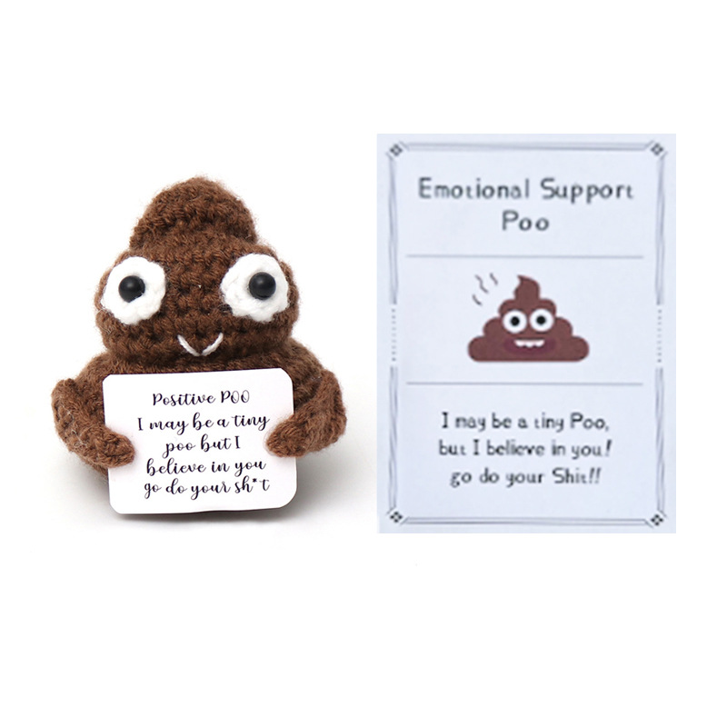 똥 커피 양모 눈 큰 카드